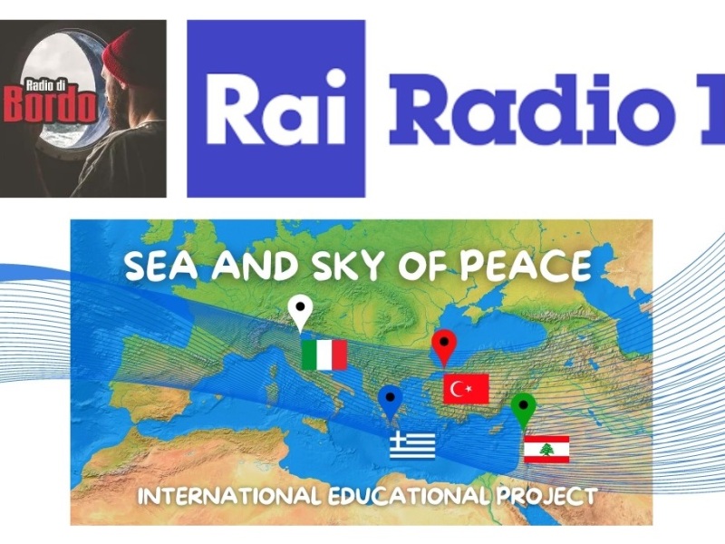 🎙📻 Rai Radio 1 ospita il progetto “Mare e cielo di Pace”, intervista a Nadia De Lazzari