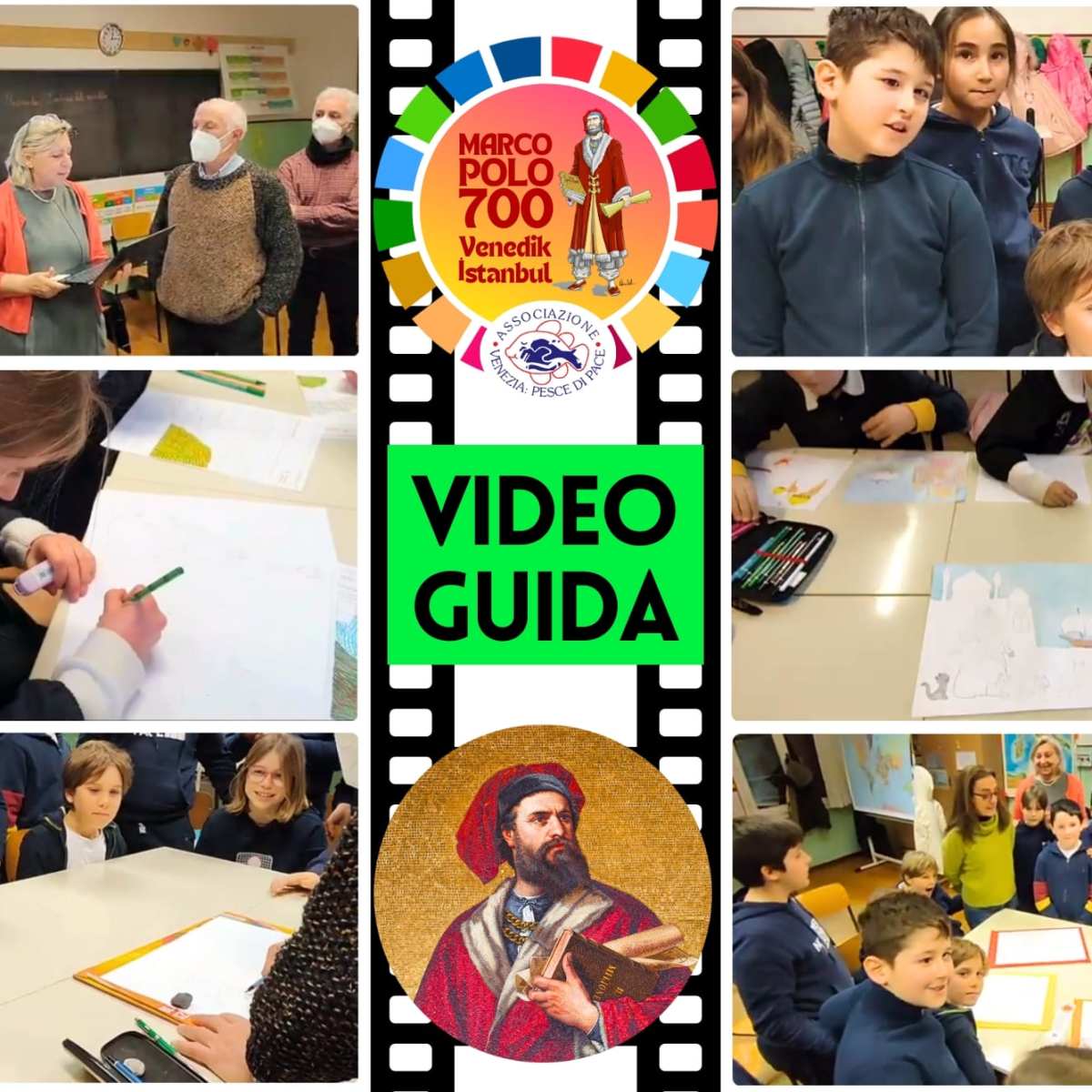 VIDEO GUIDA ▶️ Pedagogia Marco Polo ▶️ Dal testo al disegno per libro e mostra
